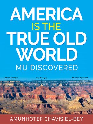 cover image of "America is the True Old World"